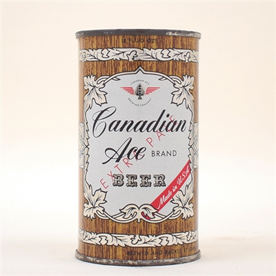 Canadian Ace Beer Flat Top Can 48-10