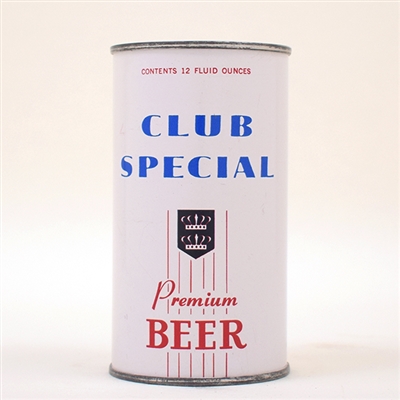 Club Special Beer Flat  Top Can 49-36