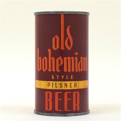 Old Bohemian PILSNER Beer OI Flat Top 104-34