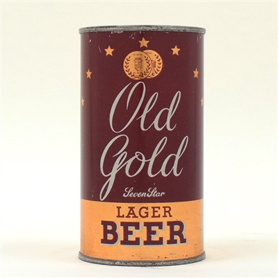 Old Gold Seven Star Lager Flat Top 107-7