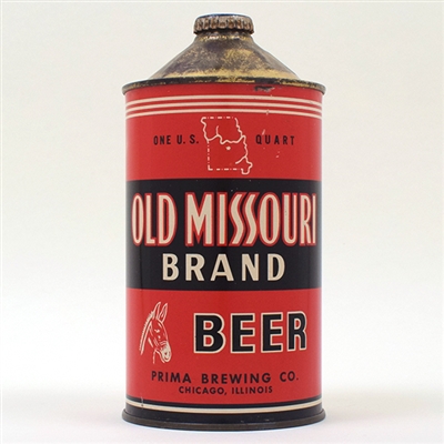 Old Missouri Quart Cone Top UNLISTED