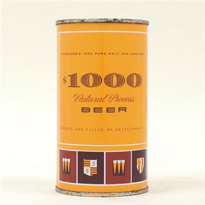 $1000 Beer Flat Top DIV. OF MILLER 109-15