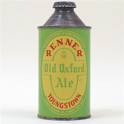Renner Old Oxford Ale Cone Top 181-21