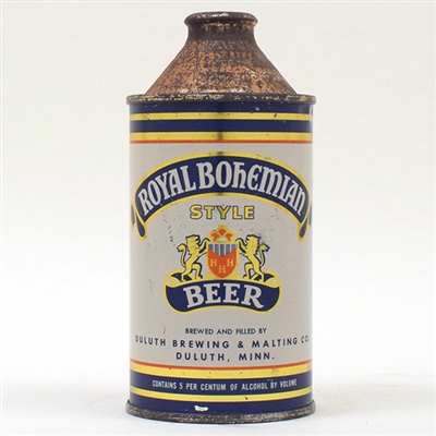 Royal Bohemian Beer Cone Top 5 PERCENT 182-21