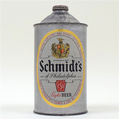 Schmidts Beer Quart Cone 219-7