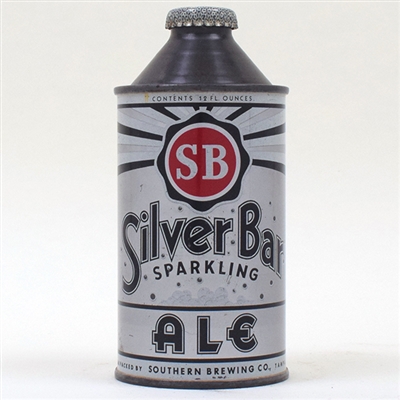 Silver Bar Ale Cone Top 183-3