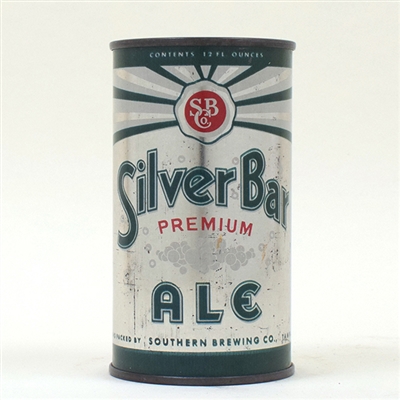 Silver Bar Ale METALLIC Flat Top 133-35