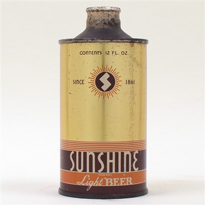 Sunshine Beer Cone Top 186-13