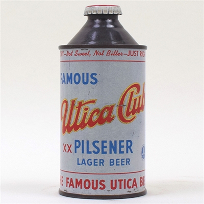 Utica Club Beer Cone Top 188-7
