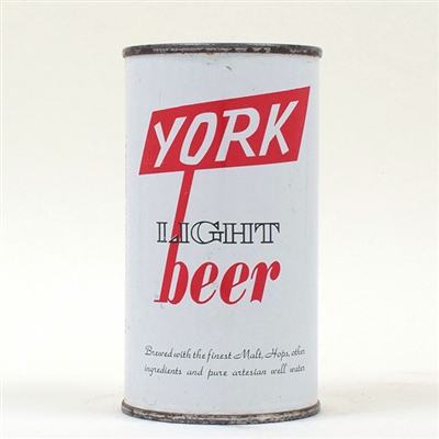 York Light Beer Flat Top 147-2