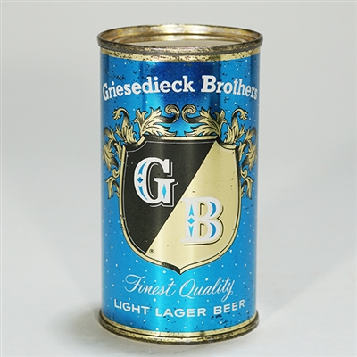 Griesedieck BLOCK LETTERS Set Can BLUE 76-23
