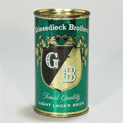 Griesedieck BLOCK LETTERS Set Can EMERALD GREEN 76-26