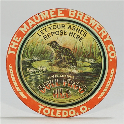 Maumee Brewery Bull Frog Ale Tip Tray