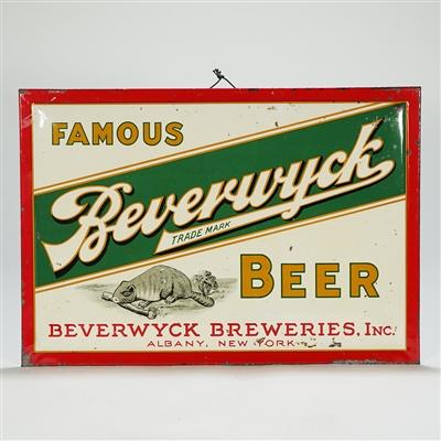 Beverwyck Breweries Beaver TOC Sign