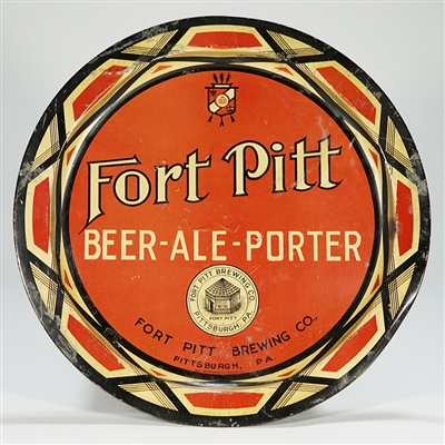 Fort Pitt Beer Ale Porter Tray