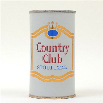 Country Club STOUT Malt Liquor Flat 52-6