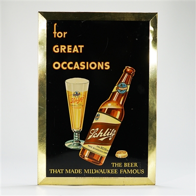 Schlitz For Great Occasions TOC Sign