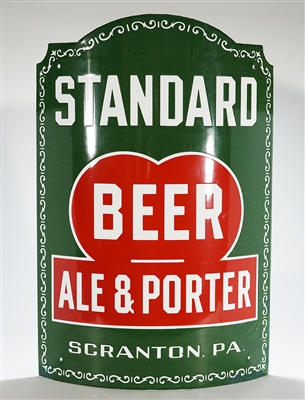 Standard Beer Ale Porter Porcelain Corner Sign