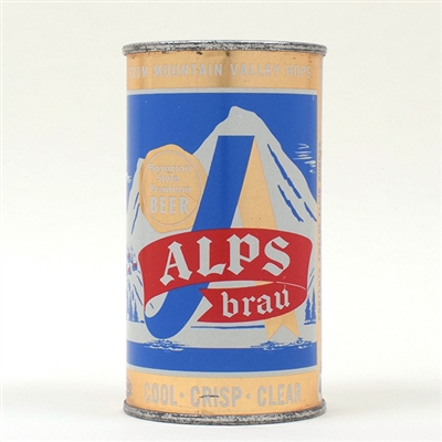 Alps Brau Beer Flat Top Can 30-9