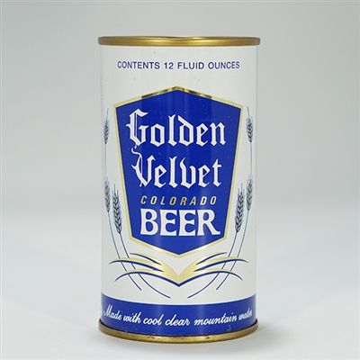 Golden Velvet Colorado Beer Can 73-36