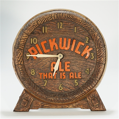 Pickwick Ale That Is Ale COMPOSITE Clock 