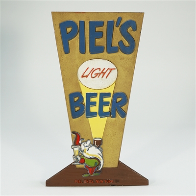 Piels Light Beer Diecut COMPOSITE Sign 