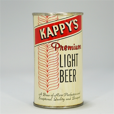 Kappys Premium Light Beer DOGBONE ZIP TOP 83-25