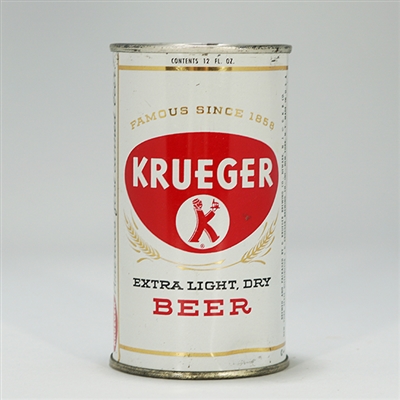 Krueger Extra Light Dry Beer Flat Top 90-18