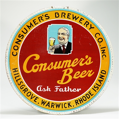 Consumers Beer Ask Father SIGN 