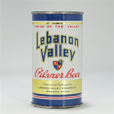 Lebanon Valley Pilsner Beer Can 91-6