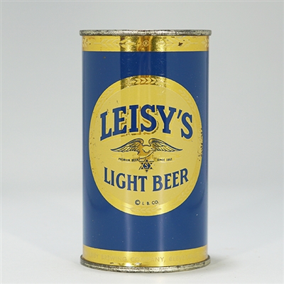 Leisys Light Beer Can CLEVELAND 91-21