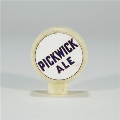 Pickwick Ale Hockey Puck Tap Knob 