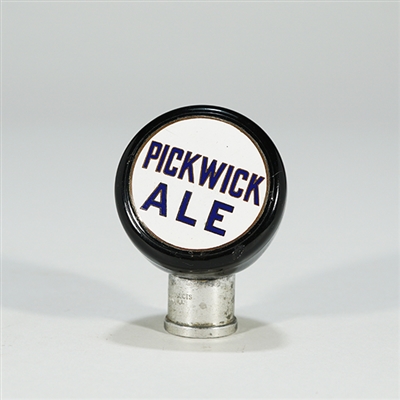 Pickwick Ale Torpedo Style Ball Knob 