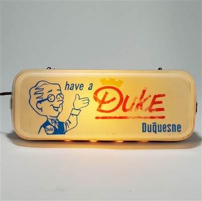 Duquesne Have a Duke Illuminated Sign 