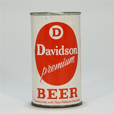 Davidson Premium Beer Flat Top Can 53-5