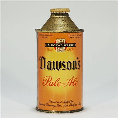 Dawsons Pale Ale Cone Top Can 158-30