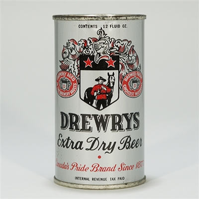 Drewrys Extra Dry Beer Instructional Can 55-34