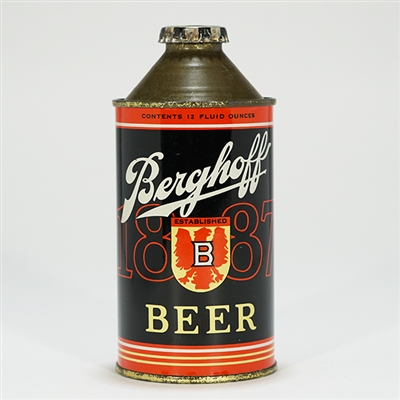Berghoff 1887 Beer Cone Top Can 151-22