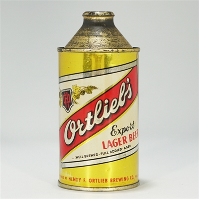 Ortliebs Export Lager Beer Cone Top Can 178-21