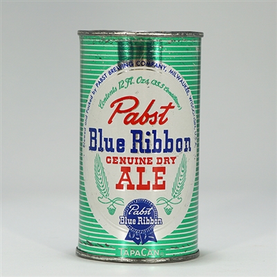 Pabst Blue Ribbon Ale Flat Top Can 110-40