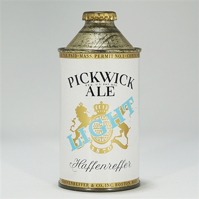 Pickwick Light Ale Cone Top Can 179-7