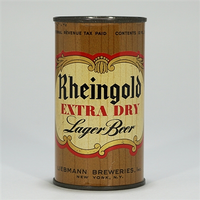 Rheingold Extra Dry Lager Beer 123-40