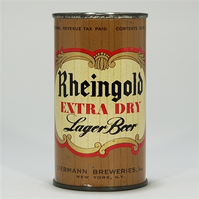 Rheingold Extra Dry Lager Beer 124-1