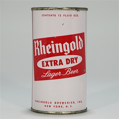 Rheingold Extra Dry Lager ALL RED Can 124-20