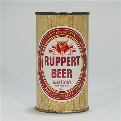Ruppert Beer Flat Top Can 126-9