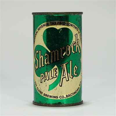 Shamrock Pale Ale Globe Brewing Flat Top Can 132-37