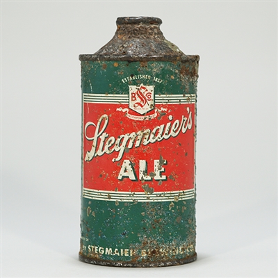 Stegmaiers Ale Cone Top Beer Can 186-8