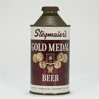 Stegmaiers Gold Medal Beer Cone Top Can 165-31