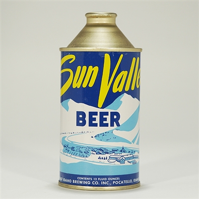 Sun Valley Cone Top Beer Can 186-12
