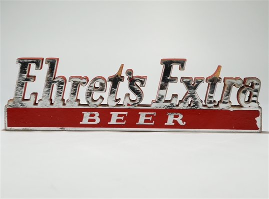 Ehrets Extra Beer 3D Compressed Paper Shelf Sign 